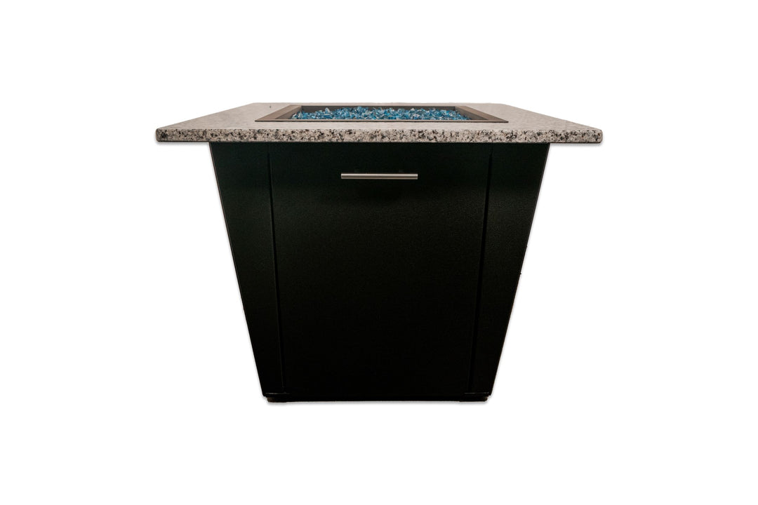 28” Square Gas Fire Pit Table | 21” Height | Phoenix Small