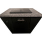 32” Square Gas Fire Pit Table | 21” Height | Cairo