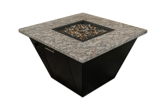 36” Square Gas Fire Pit Table | 21” Height | Cairo 2