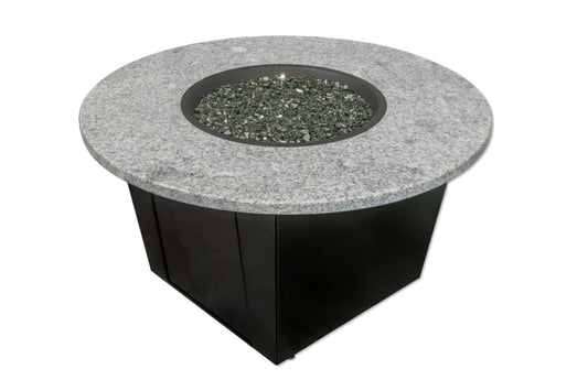 42” Round Gas Fire Pit Table | 21” Height | Santiago
