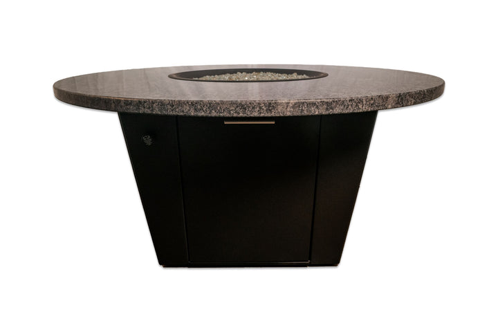 48” Round Gas Fire Pit Table | 21” Height | Riviera