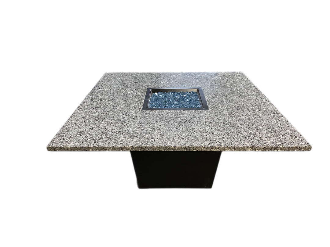 54" Square Gas Fire Table | 21" Height | Santorini