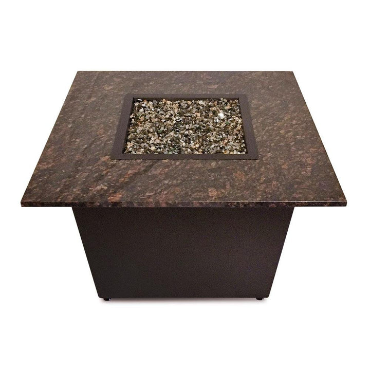 36” Square Gas Fire Pit Table | 21” Height | Venetian